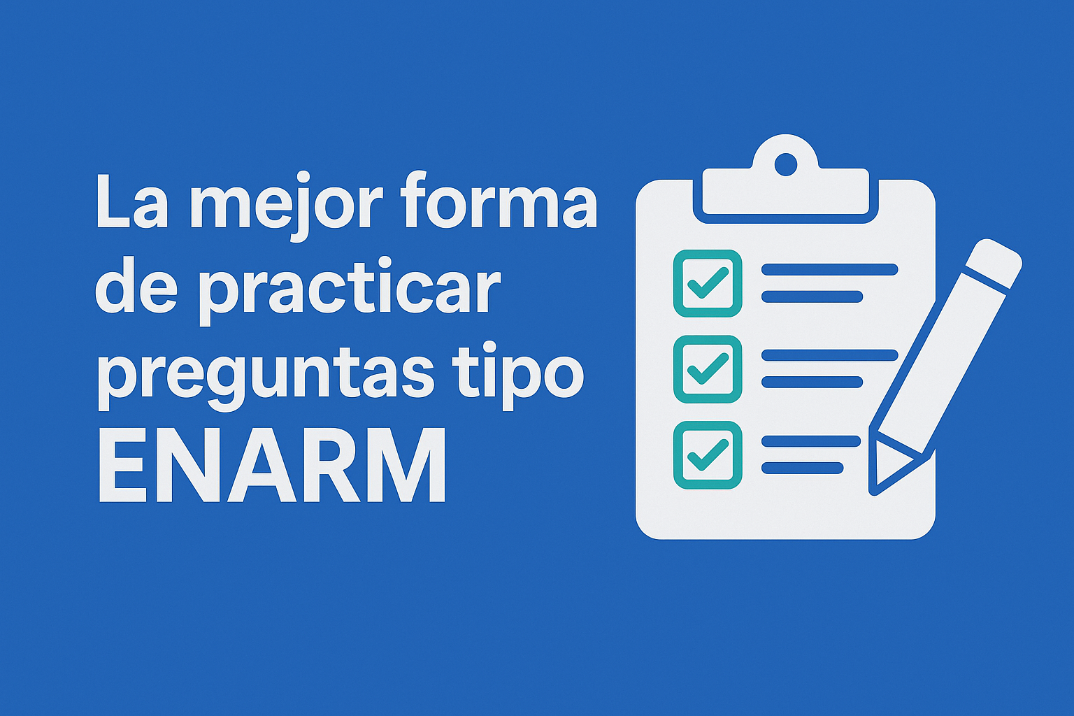 Portada de Practicar preguntas para el ENARM
